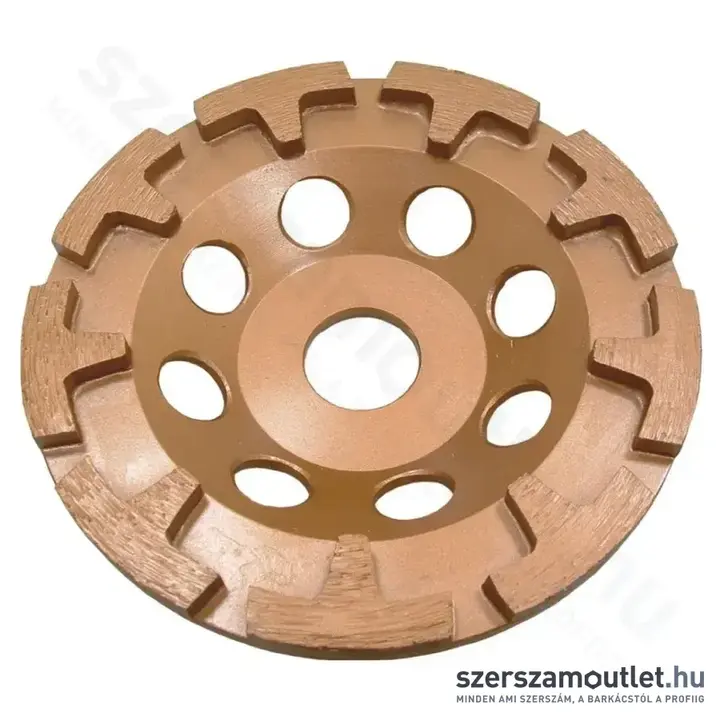 DEDRA Gyémánt csiszolótárcsa (T szegmens) 125x22,2mm