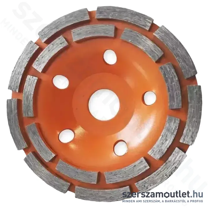 DEDRA DYNAMIC Kétsoros gyémánt csiszolótárcsa 180x22,2mm