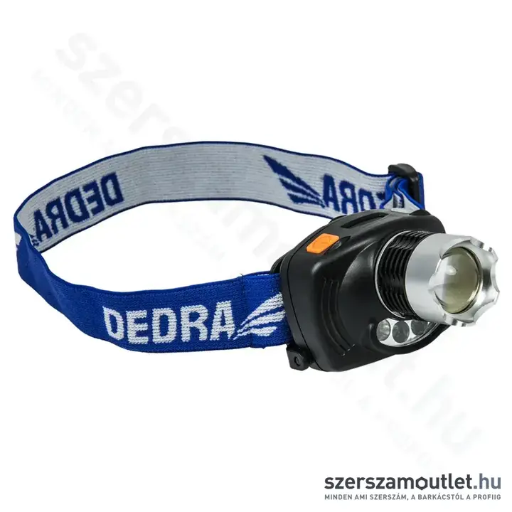 DEDRA CREE LED Fejlámpa - Mozgásérzékelővel 250lm