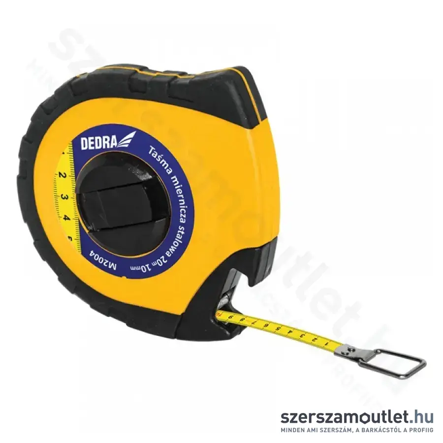 DEDRA Földmérőszalag 20mx10mm