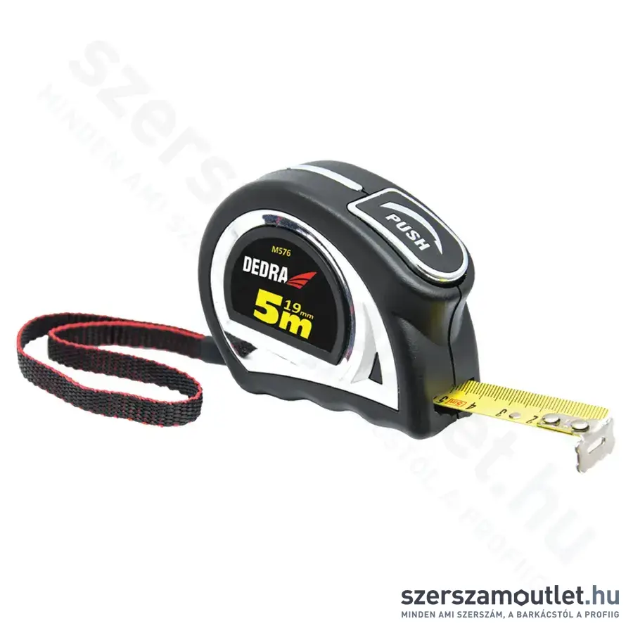 DEDRA Autolock Mérőszalag 8mx25mm