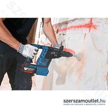 BOSCH GBH 18V-26 Akkus fúró-vésőkalapács szénkefementes, kofferben (2x6,0Ah/18V) (0611909003)