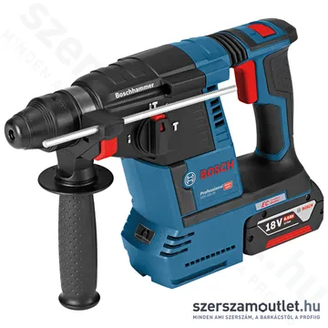 BOSCH GBH 18V-26 Akkus fúró-vésőkalapács szénkefementes, kofferben (2x6,0Ah/18V) (0611909003)