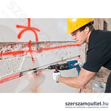 BOSCH GBH 2-28 F Fúró-vésőkalapács cseretokmánnyal L-CASE kofferben (880W/3,2J) (0611267600)