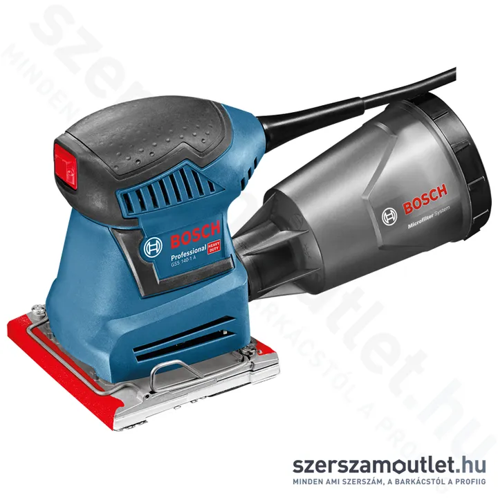 BOSCH GSS 140-1 A Rezgőcsiszoló (180W/107x115mm) (06012A2100)
