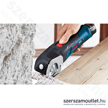 BOSCH GUS 12V-300 Akkus univerzális olló L-Boxxban (2x2,0Ah/12V) (06019B2904)
