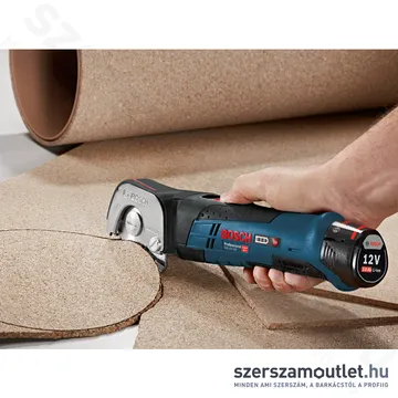 BOSCH GUS 12V-300 Akkus univerzális olló L-Boxxban (2x2,0Ah/12V) (06019B2904)