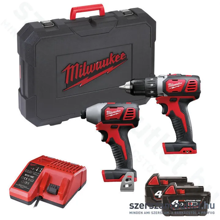 MILWAUKEE M18 BPP2D-402C Akkus erőcsomag (2x4,0Ah/18V) (4933447126)