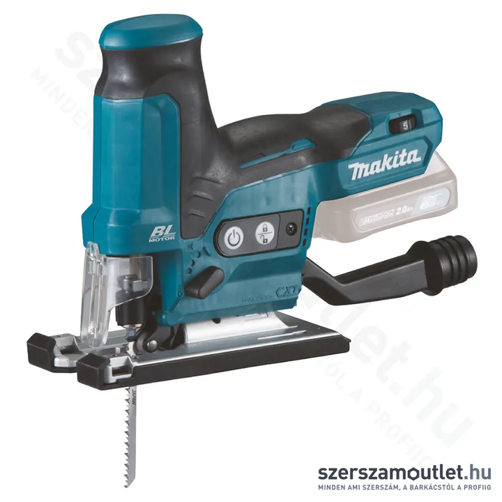 MAKITA JV102DZ Akkus szénkefementes szúrófűrész (10,8V) (Akku és töltő nélkül!)