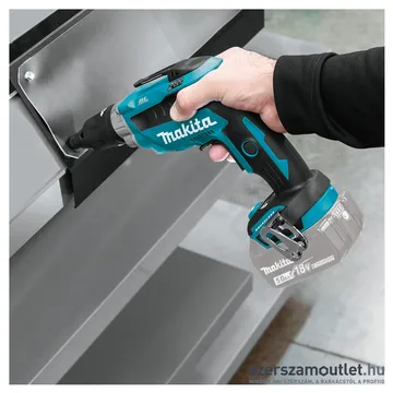 MAKITA DFS251Z Akkus szénkefe mentes csavarbehajtó Lindab csavarokhoz (18V) (Akku és töltő nélkül!)