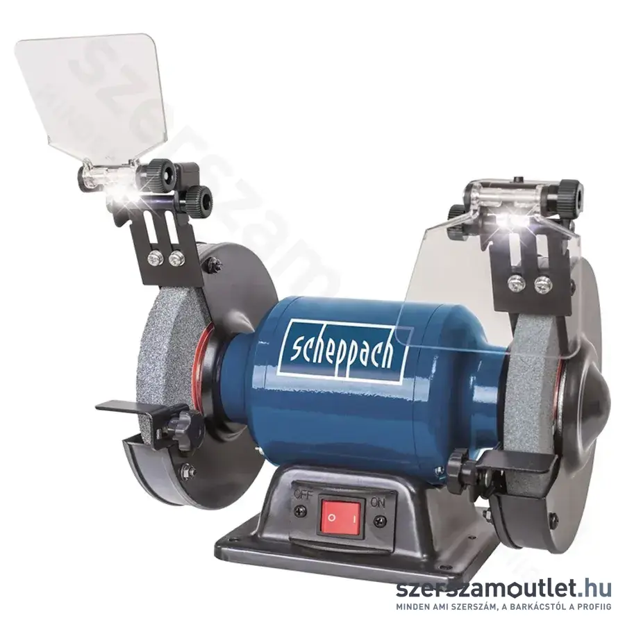 SCHEPPACH SM 150 L Kettős köszörű LED (400W/150mm)