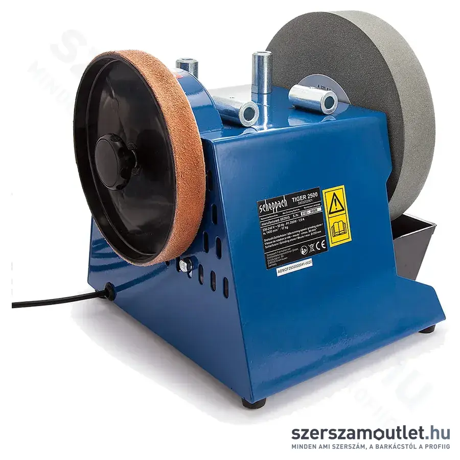 SCHEPPACH TIGER 2500 Csiszoló rendszer (200W/200-250mm)