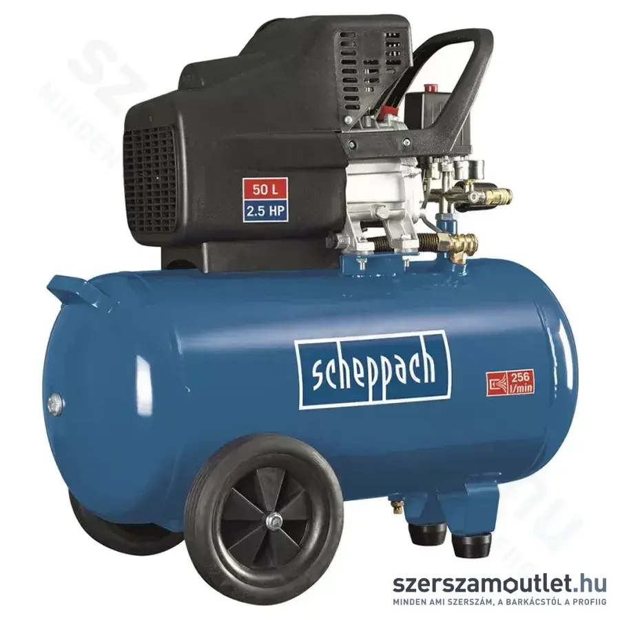 SCHEPPACH HC 51 Olajkenésű kompresszor (1800W/50l)