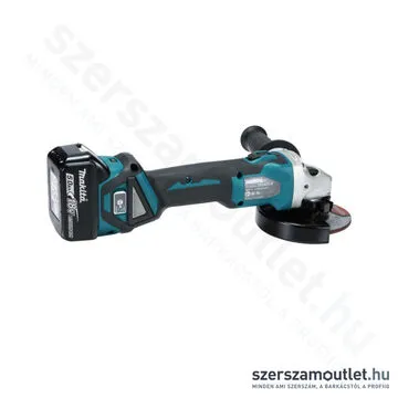 MAKITA DGA514ZU Akkus szénkefementes sarokcsiszoló (18V/125mm) (Akku és töltő nélkül!)