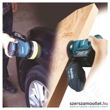 MAKITA DBO180RTJ Akkus excentercsiszoló MAKPAC kofferben 2db(18V 5,0Ah)akku+töltő