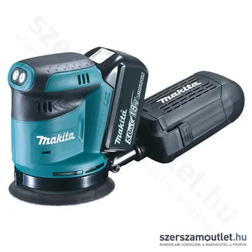 MAKITA DBO180RTJ Akkus excentercsiszoló MAKPAC kofferben 2db(18V 5,0Ah)akku+töltő