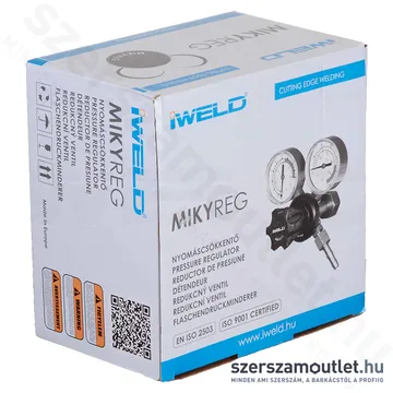 IWELD MIKYREG Argon nyomáscsökkentő 230/22 liter/perc (5MRGAR23022L)