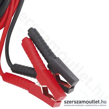 EXTOL Indítókábel pár, csipesszel 400A 3,5m (bika kábel)