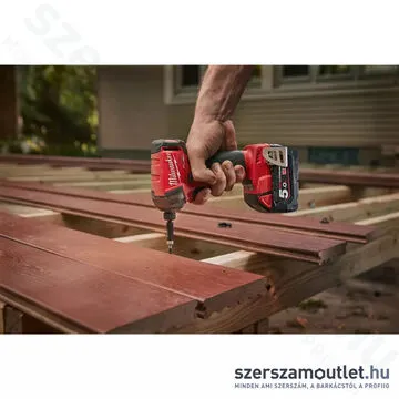 MILWAUKEE M18 FQID-0 Akkus hidraulikus ütvecsavarozó (18V) (1/4