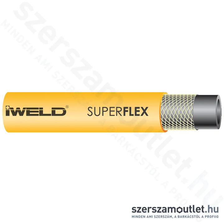 IWELD SUPERFLEX Propán tömlő 9,0x3,5mm (1m) (30SPRFLEXPB9)