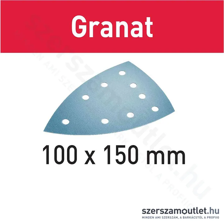 FESTOOL STF DELTA/9 csiszolópapír P80 GR/50 Granat (577544)