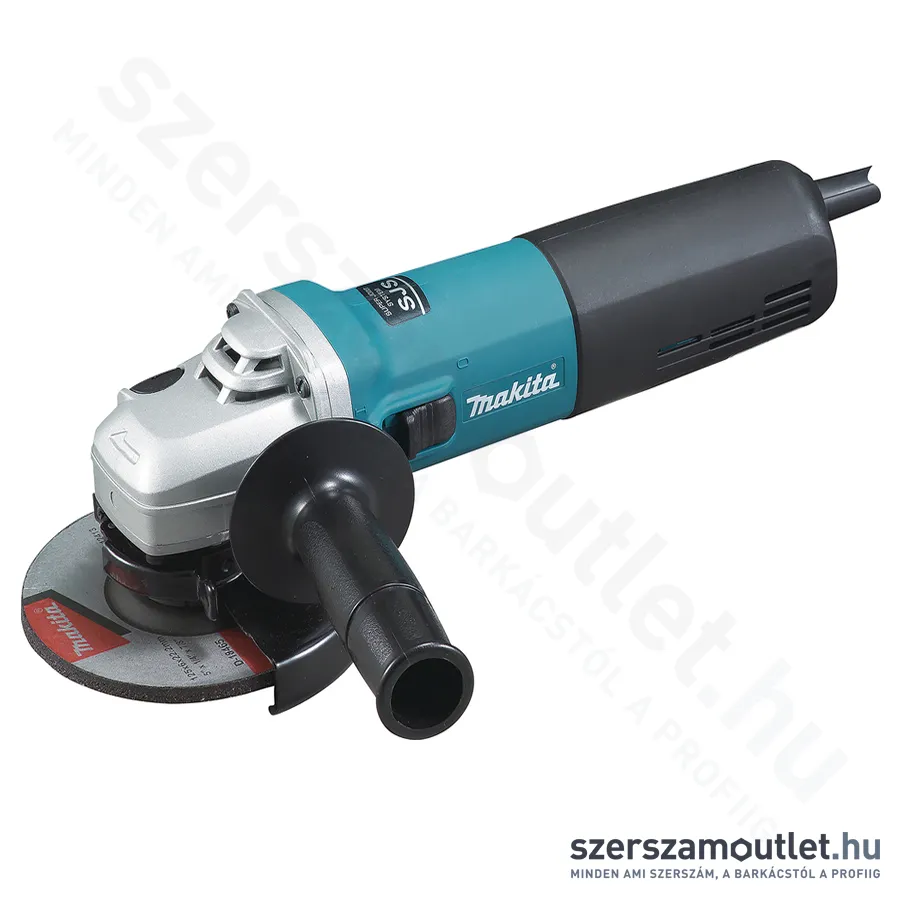 MAKITA 9565CVR Fordulat szabályzós sarokcsiszoló (1400W/125mm)