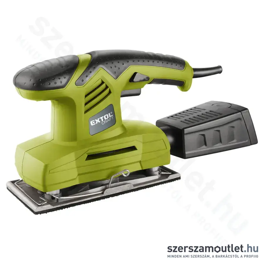EXTOL Vibrációs csiszoló (200W/93x230mm)