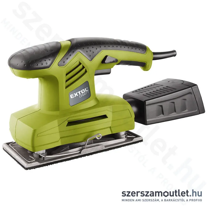 EXTOL Vibrációs csiszoló (200W/93x230mm)