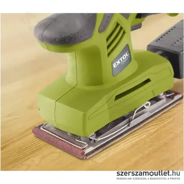 EXTOL Vibrációs csiszoló (200W/93x230mm)