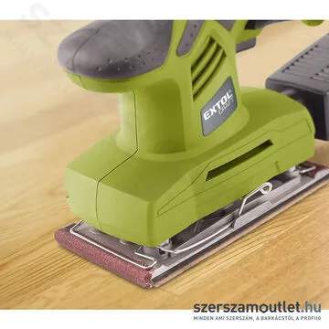 EXTOL Vibrációs csiszoló (200W/93x230mm)