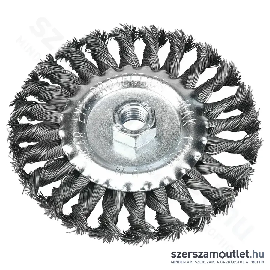 EXTOL Drótcsiszoló körkefe 125mm