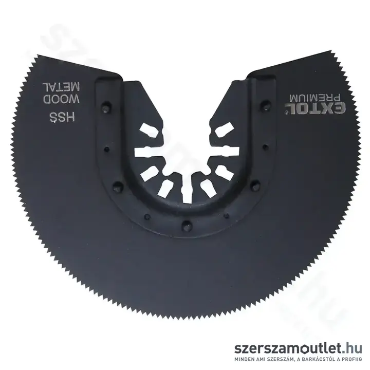 EXTOL Multi körszegmens vágófej 88mm