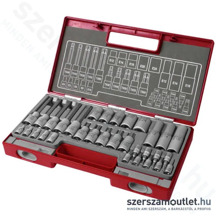 FORTUM Dugókulcs készlet 32 részes (T6-T60) (1/2
