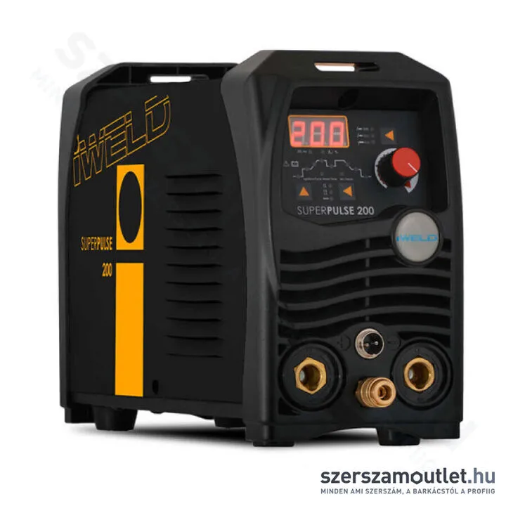 IWELD GORILLA SUPERPULSE 200 Hegesztő inverter (10-200A) (8TIG200SPUL)