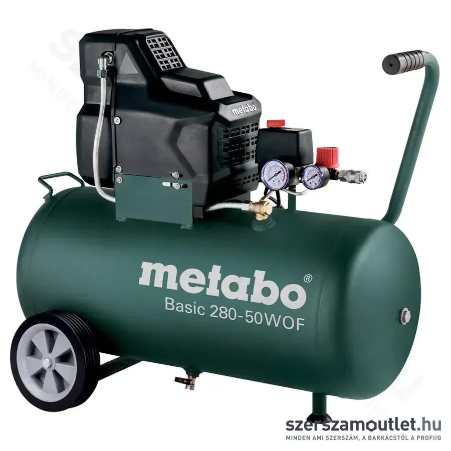 METABO BASIC 280-50 W OF Olajmentes kompresszor (1700W/50l) (601529000)