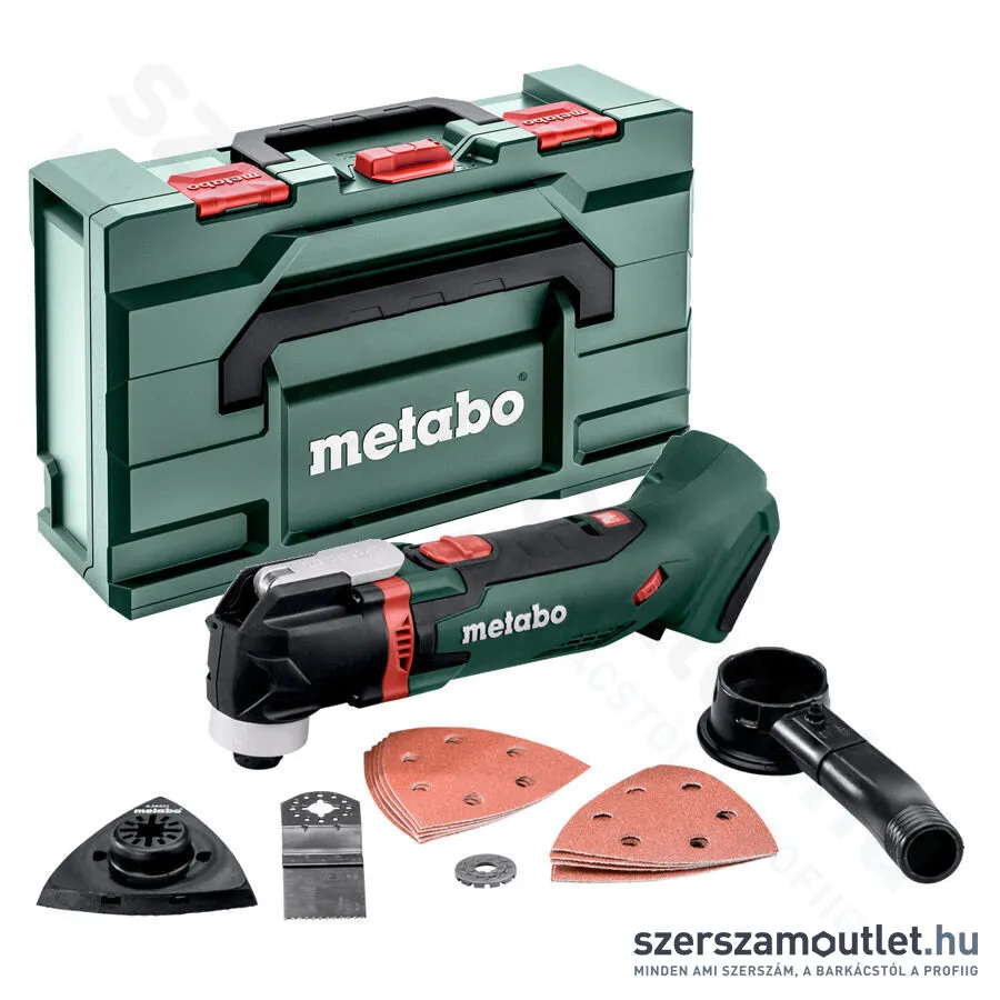 METABO MT 18 LTX Akkus multigép metaBOXban (Akku és töltő nélkül!)