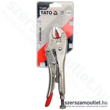 YATO Önzáró patent fogó ívelt (ovális) 180mm (YT-2450)