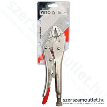 YATO Önzáró patent fogó íves (ovális) 250mm (YT-2451)