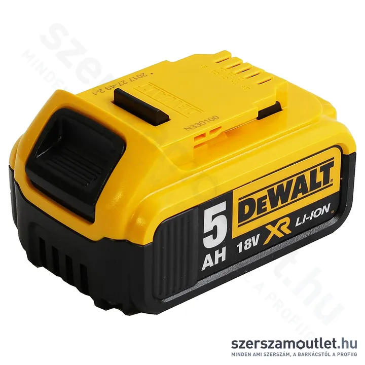 DEWALT DCB184-XJ XR Li-Ion Akkumulátor (18V/5,0Ah) [Eredeti]