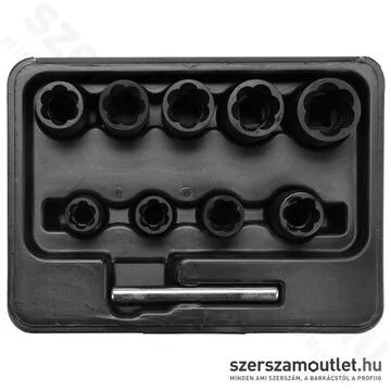 YATO Roncsolt csavarfej leszedő készlet 10db-os (YT-0603)