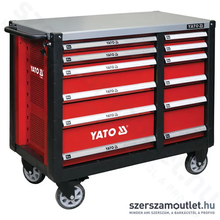 YATO Szerszámkocsi 2x6 fiókos (szélesített) (YT-09003)