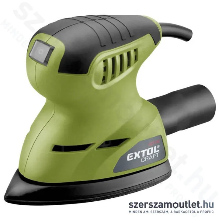 EXTOL Vibrációs delta csiszoló (125W/80x140mm)