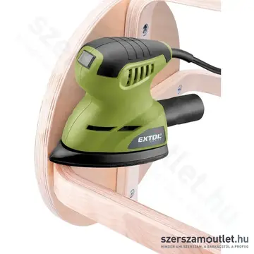 EXTOL Vibrációs delta csiszoló (125W/80x140mm)