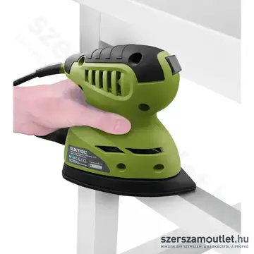 EXTOL Vibrációs delta csiszoló (125W/80x140mm)