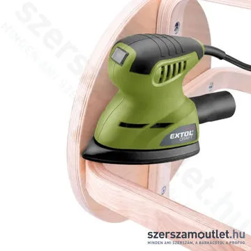 EXTOL Vibrációs delta csiszoló (125W/80x140mm)