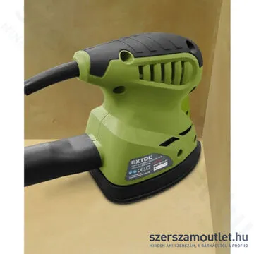 EXTOL Vibrációs delta csiszoló (125W/80x140mm)