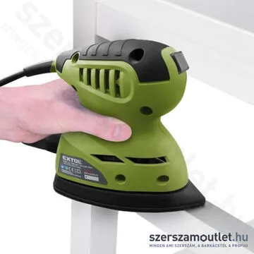 EXTOL Vibrációs delta csiszoló (125W/80x140mm)