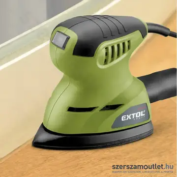 EXTOL Vibrációs delta csiszoló (125W/80x140mm)