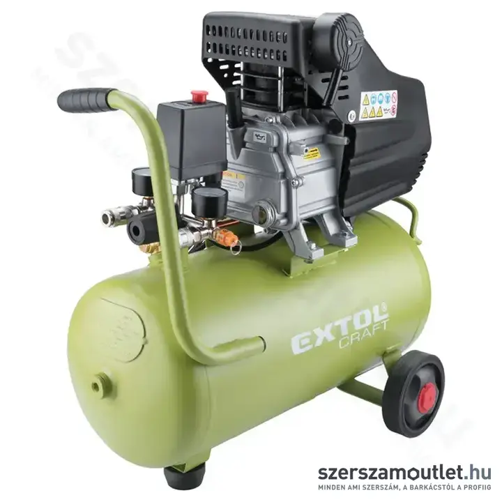 EXTOL Légkompresszor, olajos (1100W/24L)