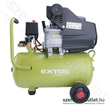 EXTOL Légkompresszor, olajos (1100W/24L)